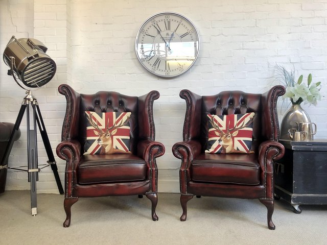 Image 5 of Pre-Loved Chesterfield Sofas & Armchairs. Showroom Open.