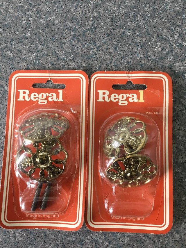 Image 2 of Regal gold colour attractive cupboard handles