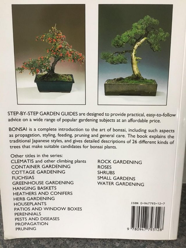 Preview of the first image of BONSAI – Step by step Garden Guides (Brand new ).