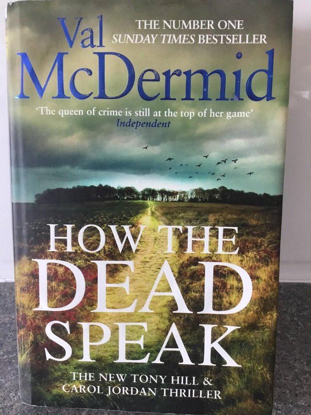 Preview of the first image of HOW THE DEAD SPEAK – Val McDermid.