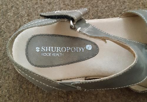 Image 3 of Ladies Shuropody Foot Health Leather Sandals - Size UK 6