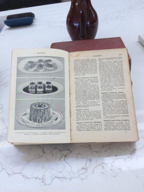 Preview of the first image of Mrs Beeton's All About Cookery . Vintage edition.