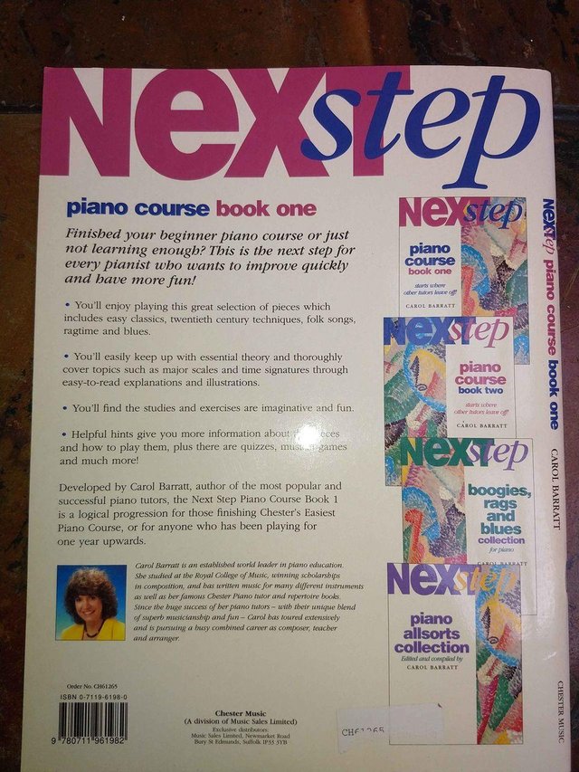 Image 4 of NEXT STEP PIANO COURSE BOOK 1 (CAROL BARRATT) PF Paperback –