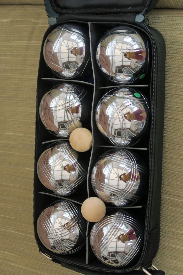 Preview of the first image of Complete Set of Pentaque Boules.