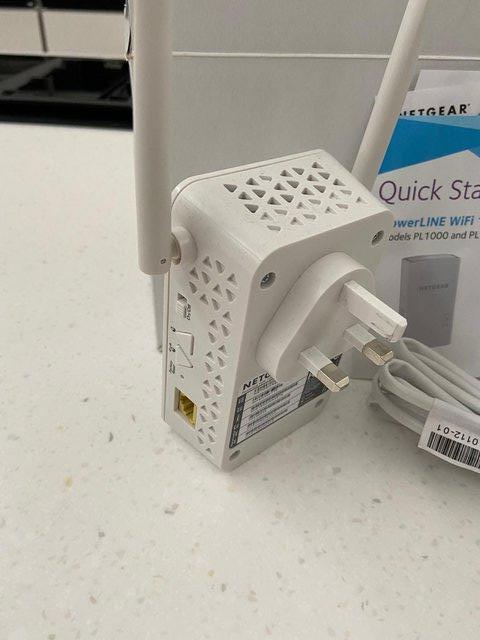 Preview of the first image of NETGEAR QUICK START POWERLINE WiFi 1000.