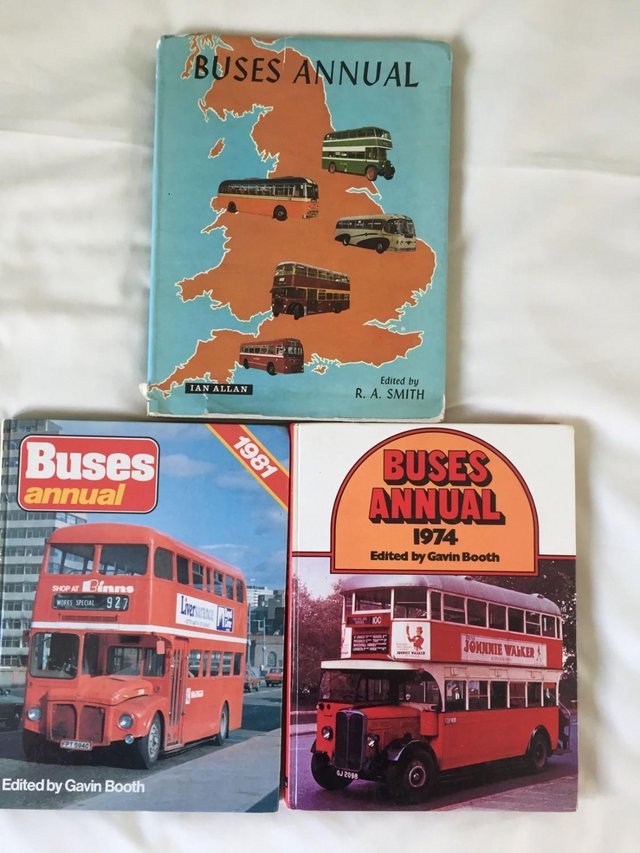 Preview of the first image of BUSES ANNUALS 1964, 1974 & 1981.