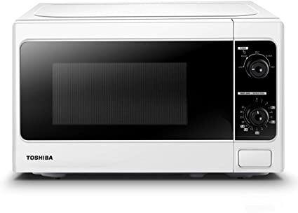 Preview of the first image of TOSHIBA WHITE MICROWAVE-20L- 800W- 5 POWER SETTINGS- NEW!.