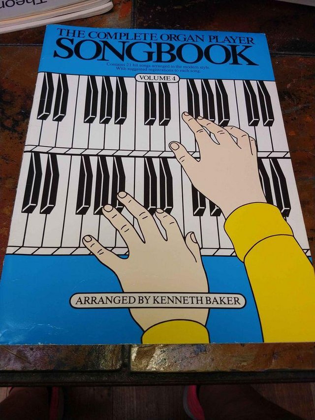 Preview of the first image of The Complete Organ Player Songbook Vol 4 - by Kenneth Baker.