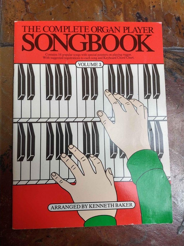 Preview of the first image of The Complete Organ Player Songbook Vol 3 - by Kenneth Baker.