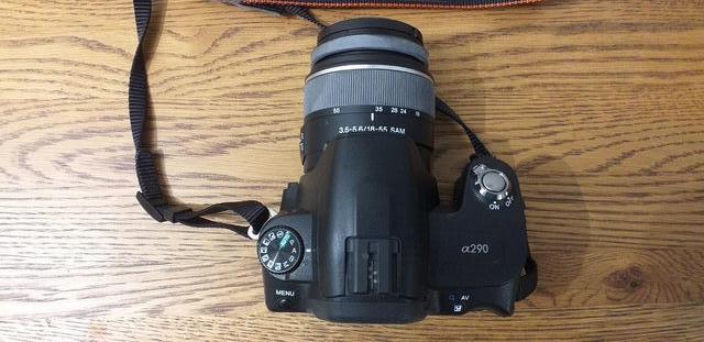 Image 3 of Camera with lenses, bag, batteries, battery charger