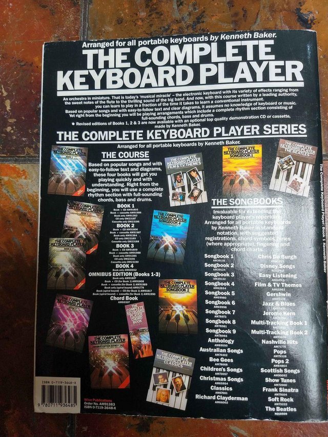 Image 6 of The Complete Keyboard Player: Book 1. Kenneth Baker Keyboard