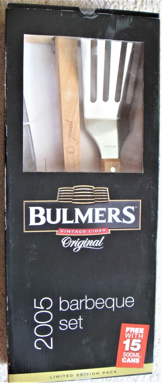 Preview of the first image of 3 Piece Stainless Steel Barbecue Tool Set from BULMERS Brand.