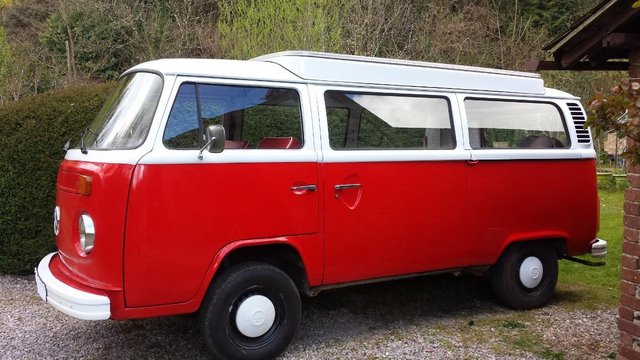 Preview of the first image of VW T2 1974 Devon Bay Camper Van for sale.