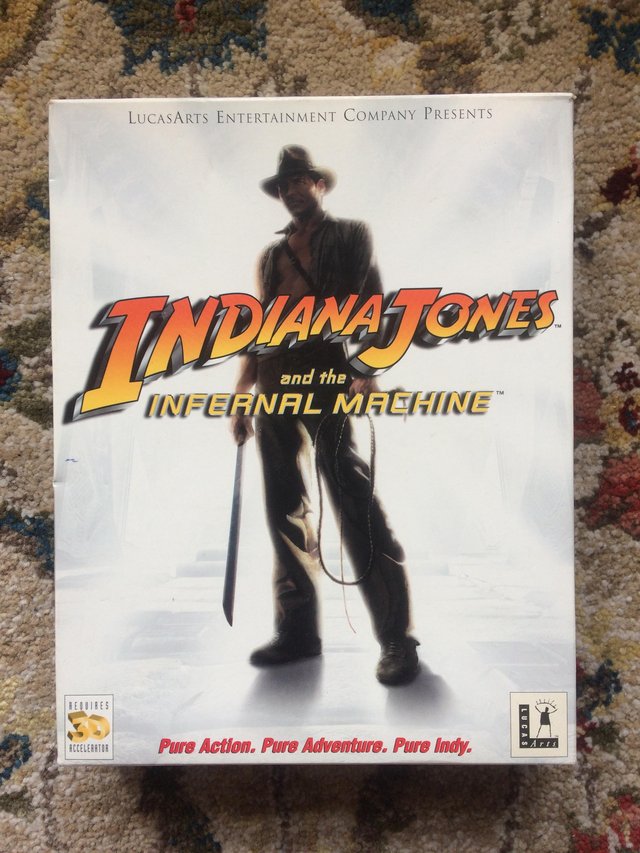 Preview of the first image of 1999 Indiana Jones PC CD-ROM Infernal.
