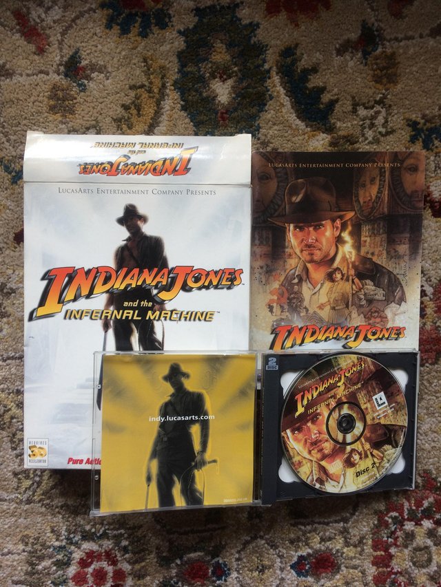 Image 3 of 1999 Indiana Jones PC CD-ROM Infernal