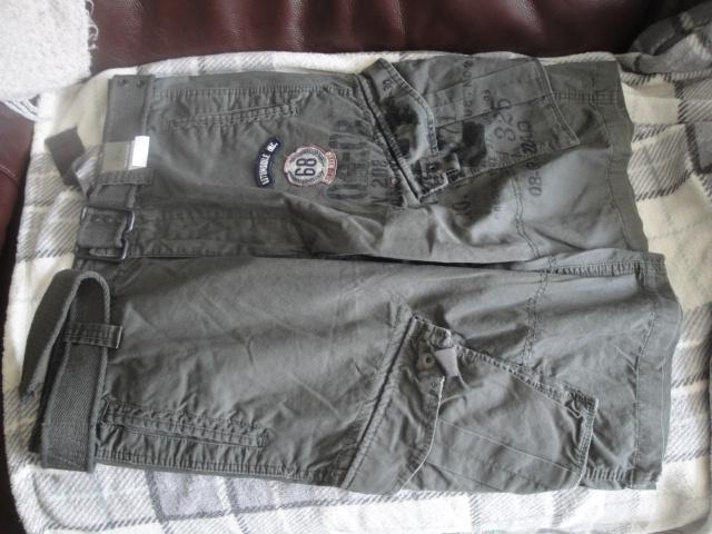Preview of the first image of New Camouflage Type Long Shorts 34" Waist. RefC175.