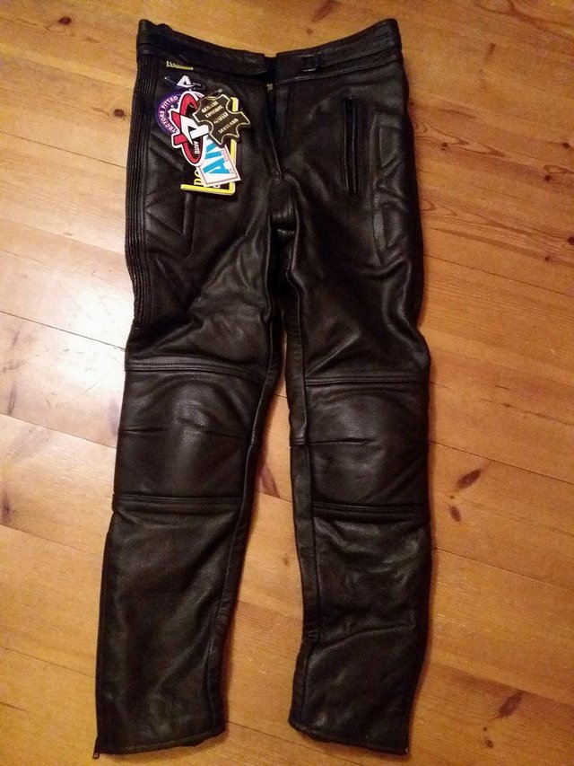 Image 2 of Motorcycle Clothing. Leather Trousers, Boots & Jackets