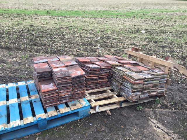 Preview of the first image of Reclaimed red stock bricks for sale.