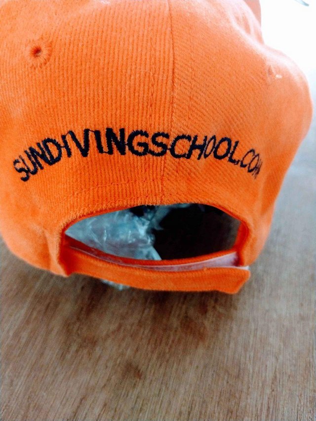 Preview of the first image of Maldives SunDiving School Fitted Baseball cap/hat..