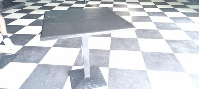 Image 3 of Black Square Tables x 8 Collection Newbury