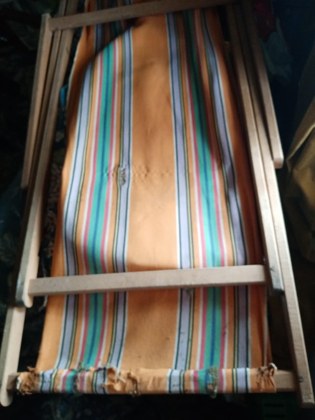 Preview of the first image of Deck Chair, older type, from 1960s,collectors item.