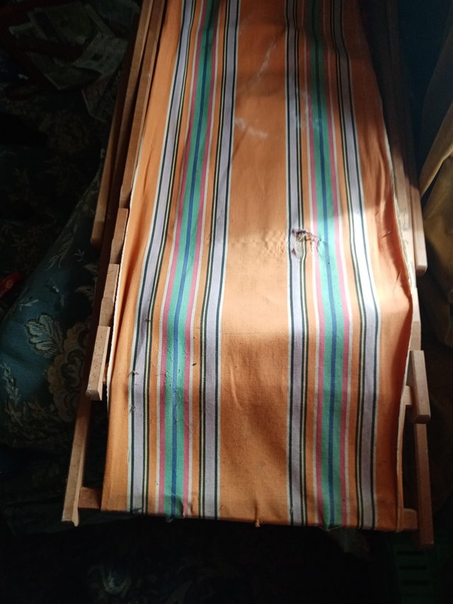 Image 2 of Deck Chair, older type, from 1960s,collectors item