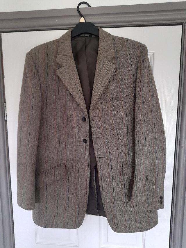 Preview of the first image of Mens good quality tweed Riding Jacket.