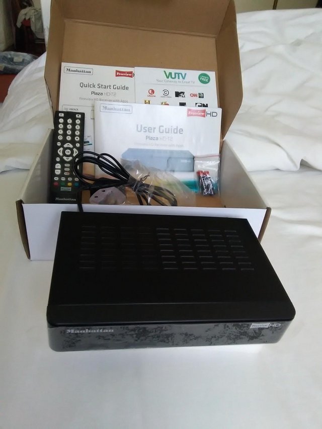 Preview of the first image of Set-top box : MANHATTAN HD PLAZA HD-T2.