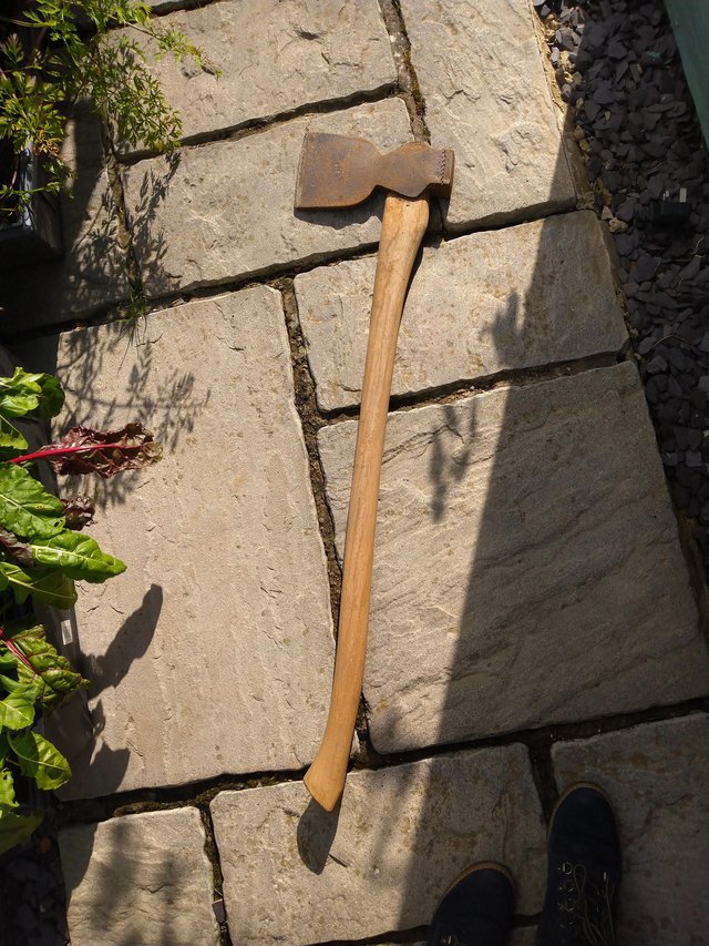 Preview of the first image of Long handle axe for sale for sale.