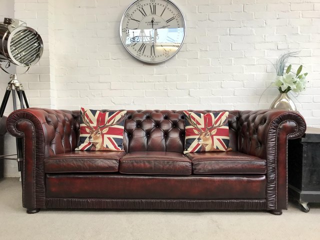 Image 4 of Pre-Loved Chesterfield Sofas & Armchairs. Showroom open.