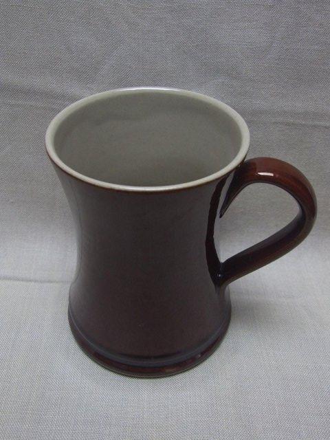 Image 2 of Denby Stoneware Tankard Brown Glaze