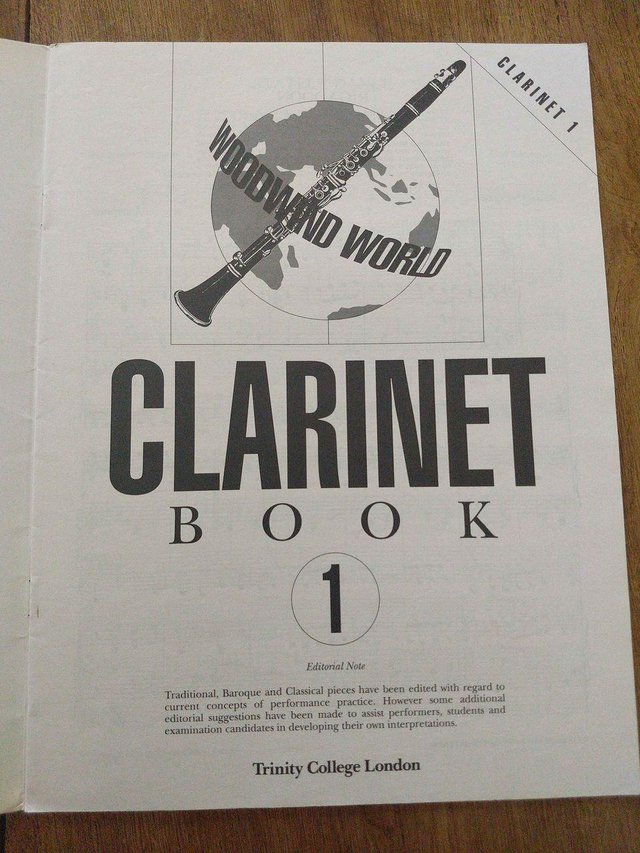 Image 2 of Woodwind World Clarinet Book 1+Editorial note.Trinity Colleg