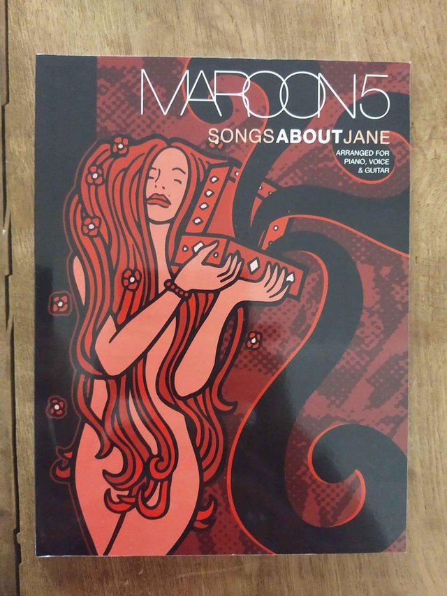 Preview of the first image of MAROON 5 – SONGS ABOUT JANE  Piano/Vocal/Guitar Songbook.