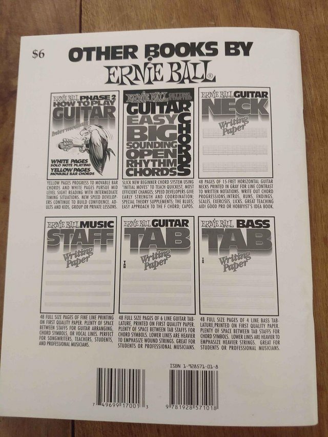 Image 5 of Ernie Ball Phase 1 How To Play Guitar Beginners all ages