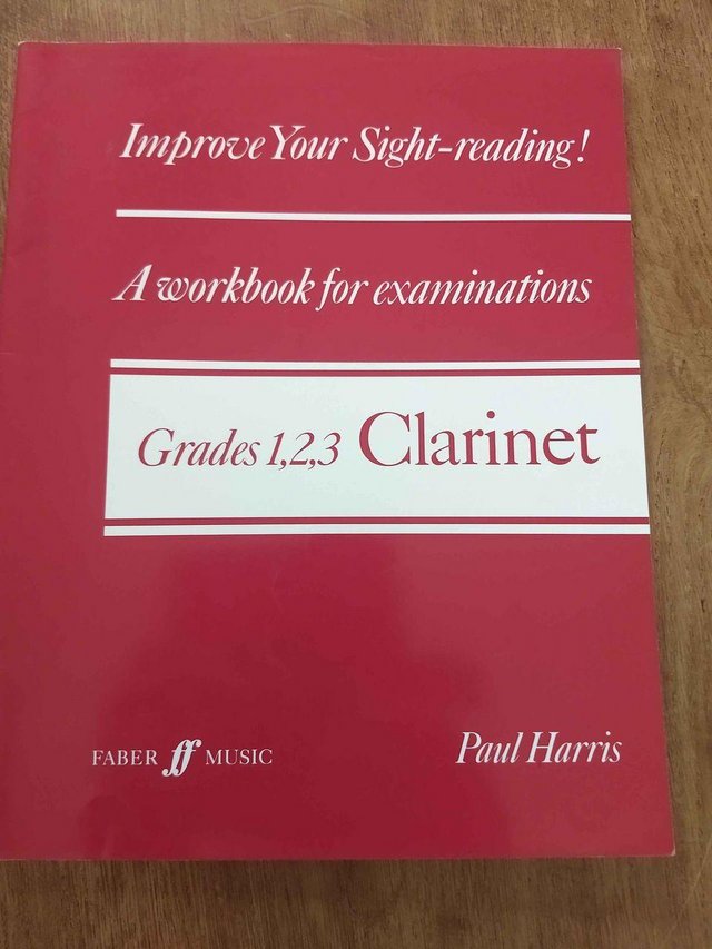 Preview of the first image of Improve your sight-reading! Grades1-3 Clarinet. Paul Harris.