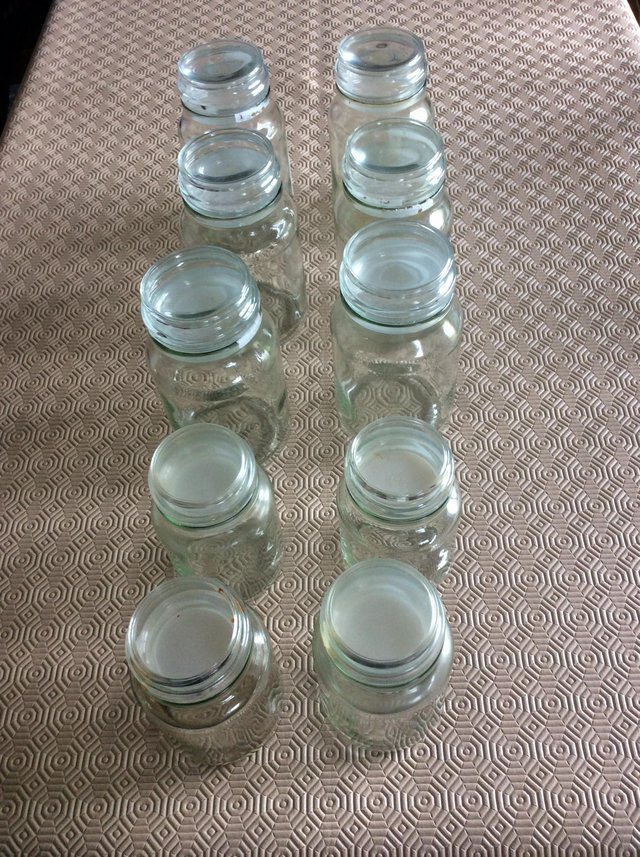 Preview of the first image of Set of sealed top storage jars.