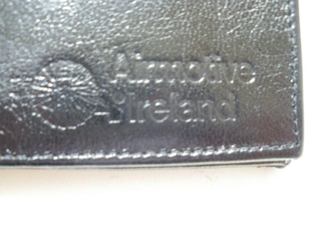 Image 2 of Unique Airmotive Ireland Real Leather Trifold Wallet