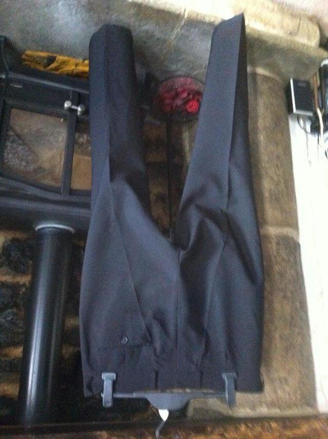 Image 2 of Black dress trousers by George...Reduced!