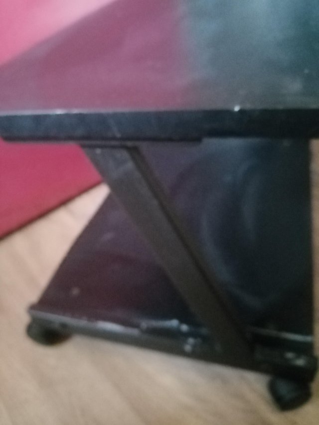 Image 3 of Older type T. V. Stand or occasionally table