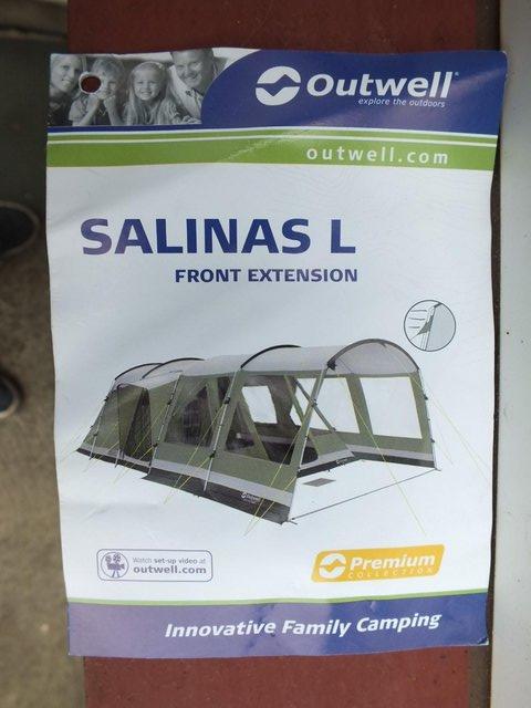 Preview of the first image of EXTENSION FOR OUTWELL SALINAS L FAMILY TENT.