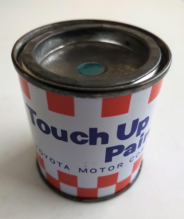Preview of the first image of TOYOTA Touch Up Paint 756 Tropicana aka Turquoise Nacre.