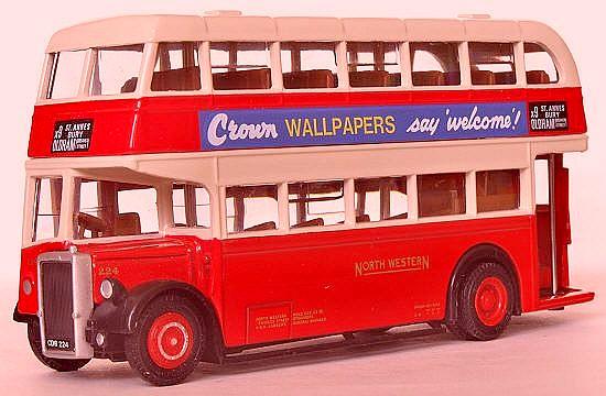 Preview of the first image of SCALE MODEL BUS: 1948 NORTH WESTERN LEYLAND PD2.