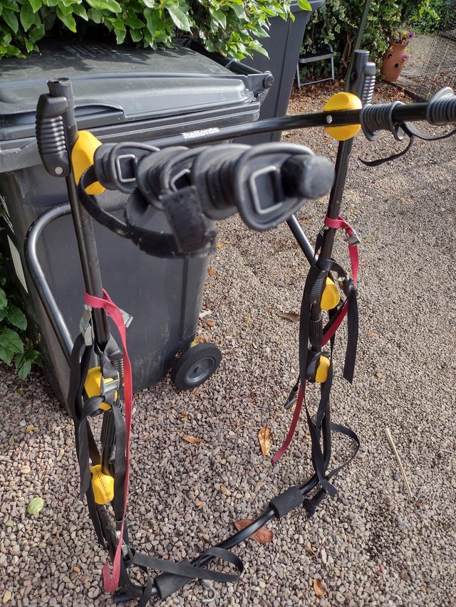 Preview of the first image of Halfords high mounted bike rack.