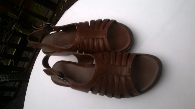 Image 2 of CLARKS Leather Sandals Size 39