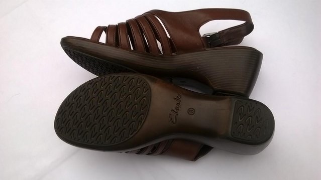 Image 3 of CLARKS Leather Sandals Size 39
