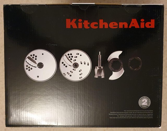 Image 3 of KitchenAid food processor in Red