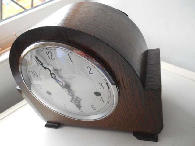 Image 3 of Smiths Enfield Westminster chiming mantle clock
