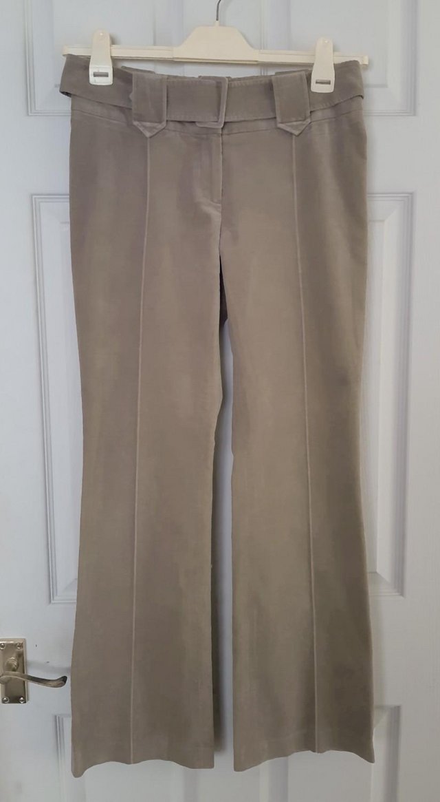 Image 2 of Next Light Brown Corduroy Trousers (Sz 8) & Jacket ( Sz12)