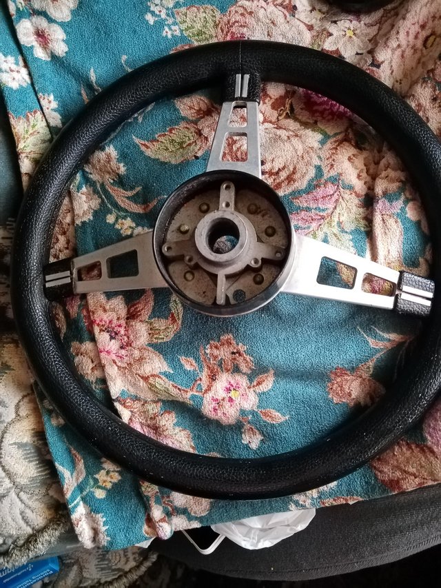 Preview of the first image of Collectors item, Mini Sports Steering Wheel 1970..