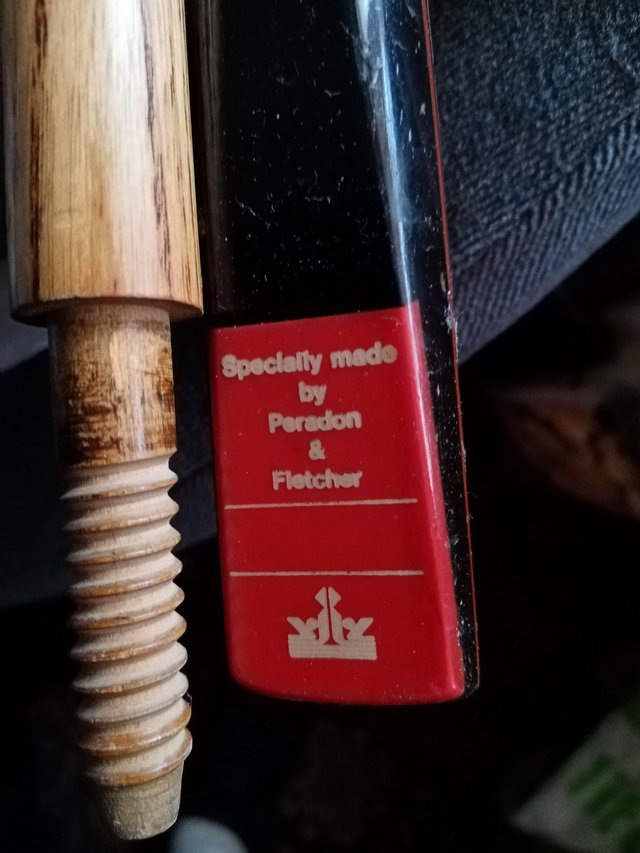 Preview of the first image of Peradon and Fletcher Snooker Cue, not used.